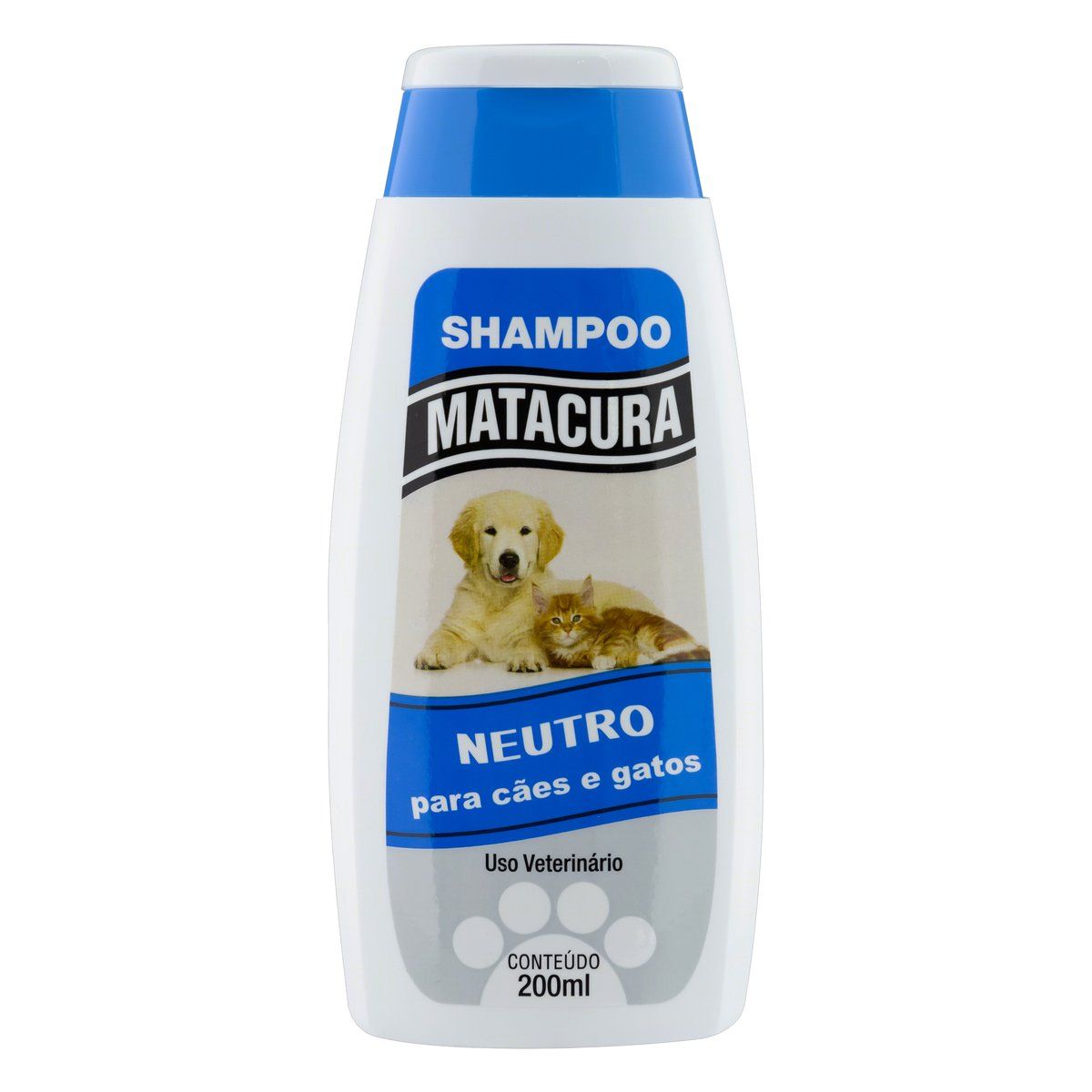 Shampoo para Cães e Gatos Neutro Matacura Frasco 200ml image number 0