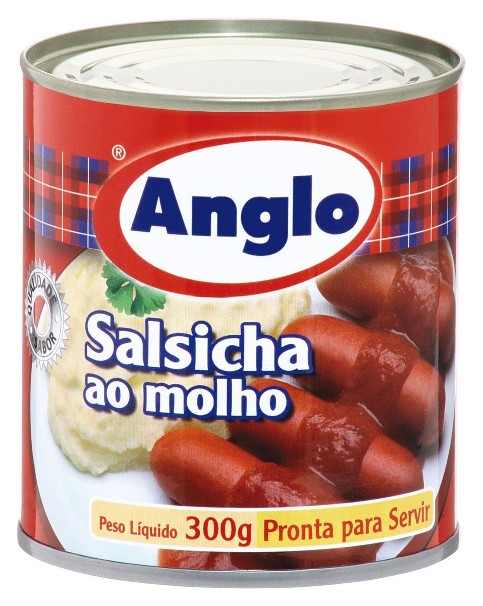 Salsicha ao Molho Anglo Lata 300g