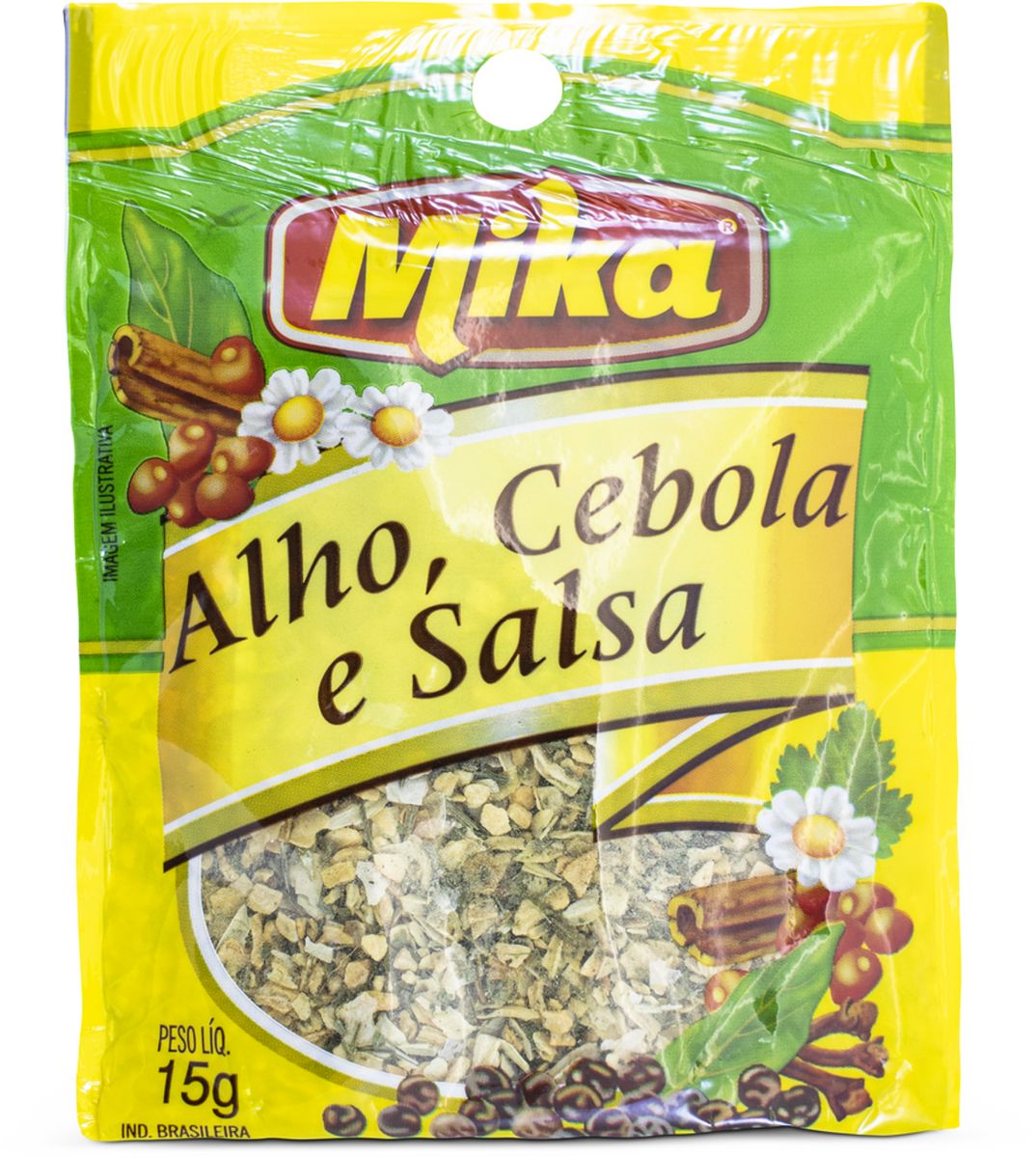 Alho, Cebola e Salsa Mika 15g