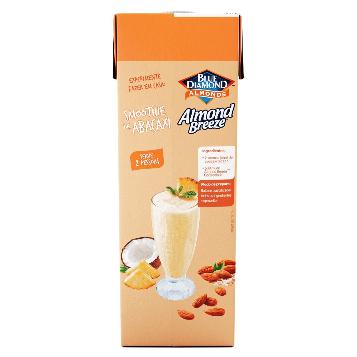 Alimento Almond Breeze com Amêndoas Coco 1l image number 3