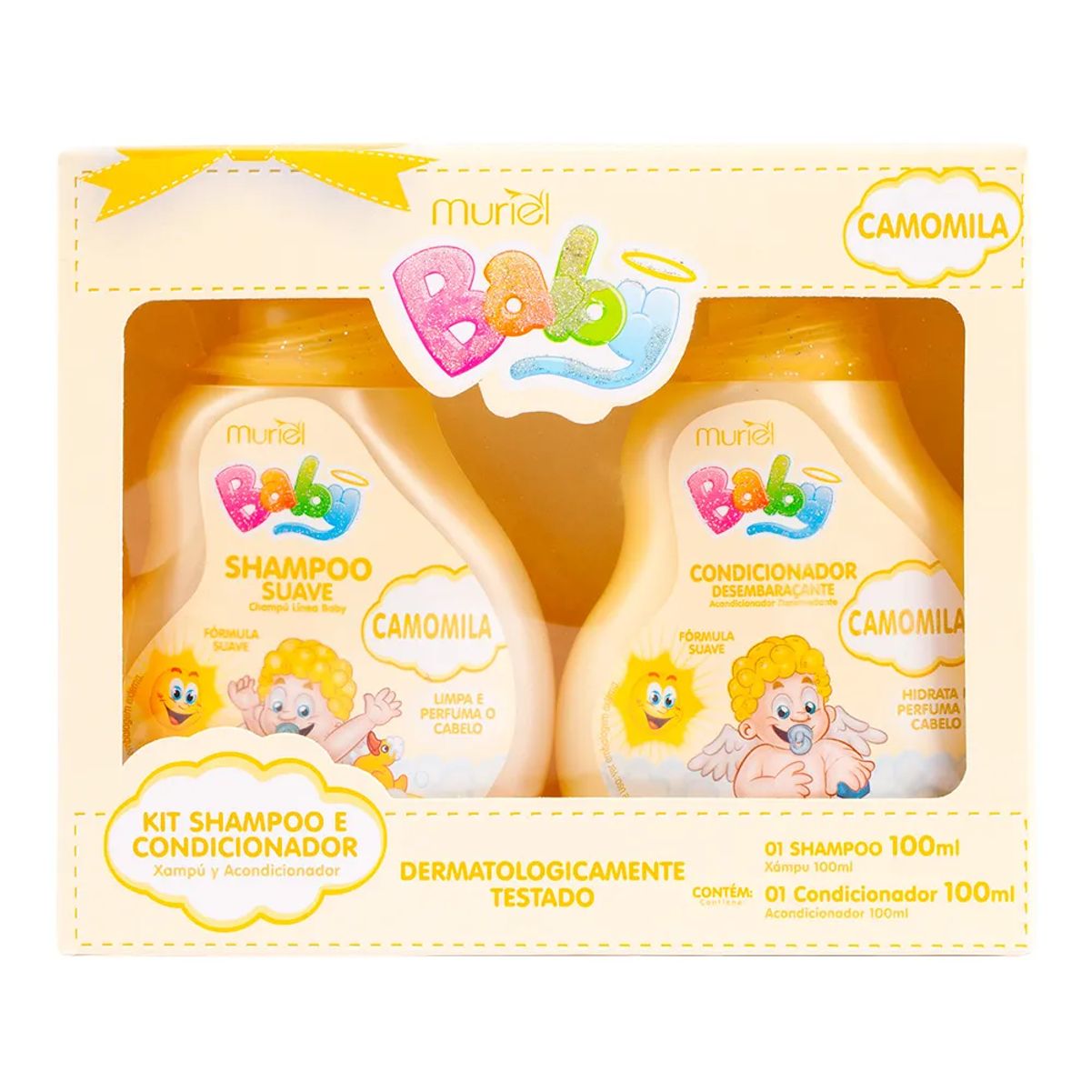 Kit Shampoo e Condicionador Muriel Baby Camomila 100ml image number 0