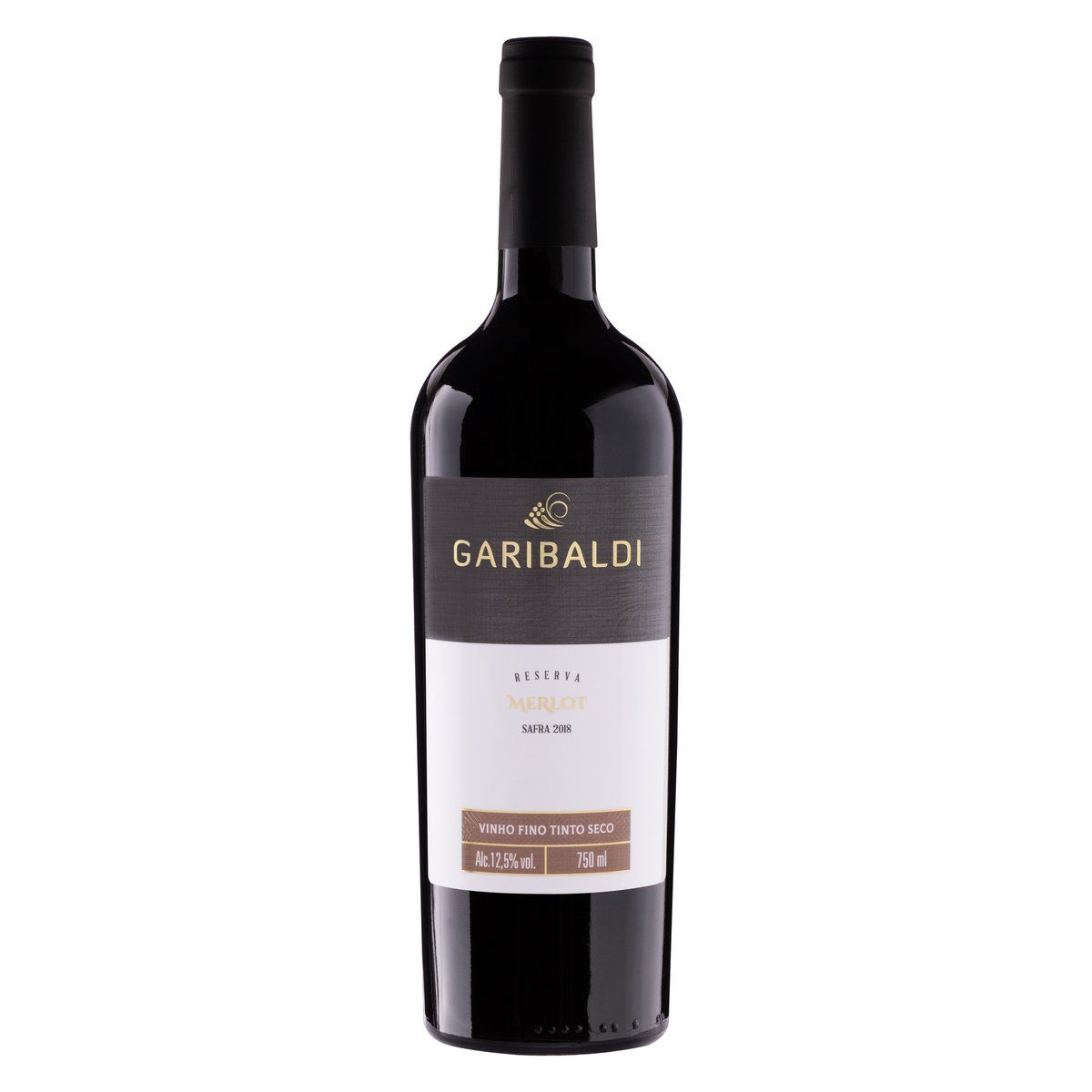 Vinho Garibaldi Merlot Tinto Seco 750ml