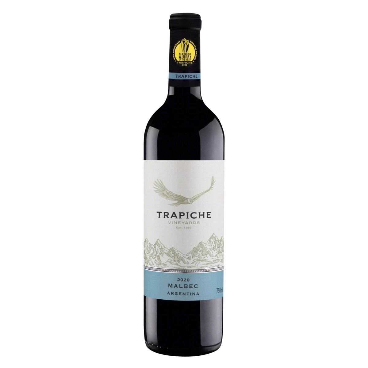 Vinho Argentino Tinto Seco Vineyards Trapiche Malbec Mendoza Garrafa 750ml
