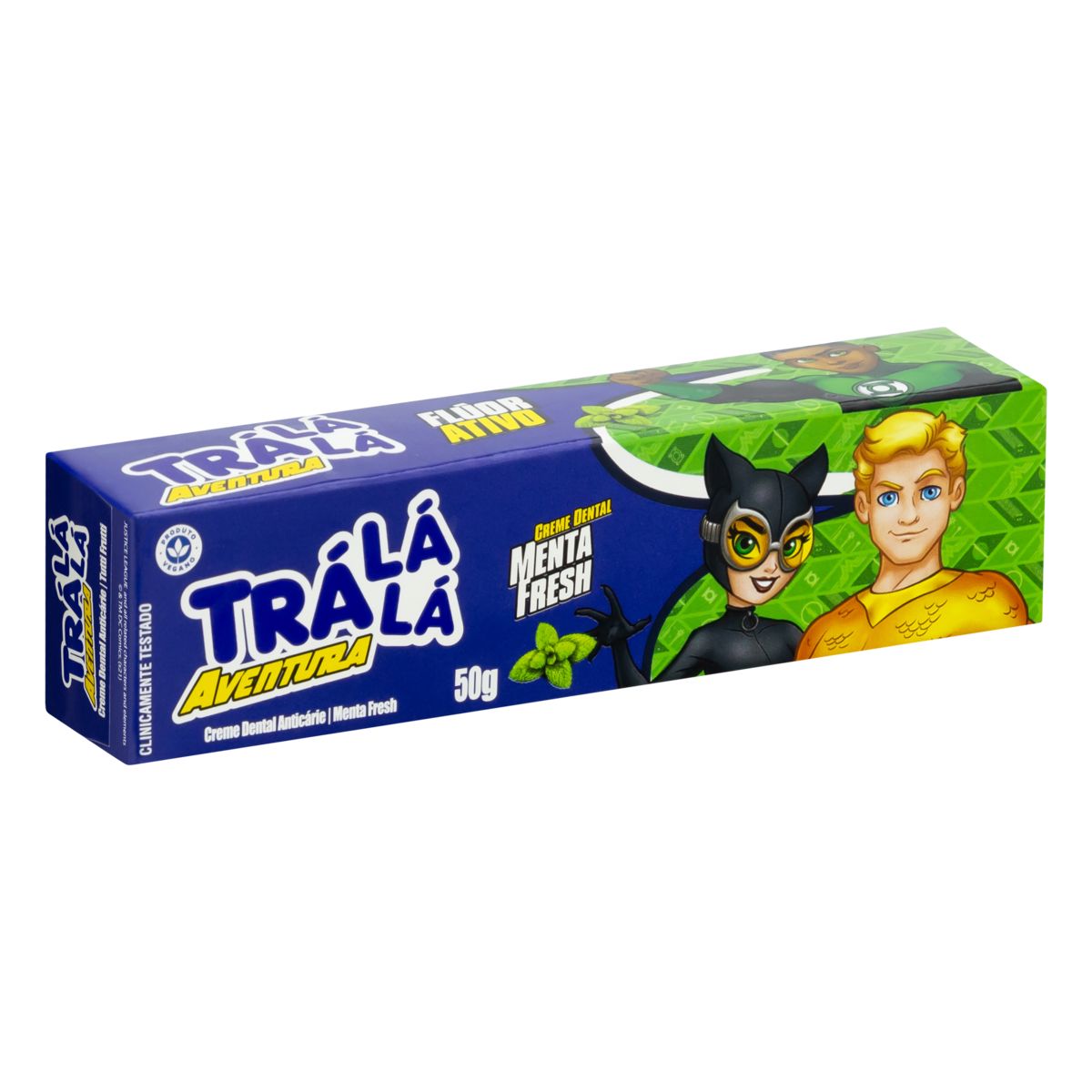 Creme Dental com Flúor Menta Fresh Trá Lá Lá Kids Caixa 50g image number 3