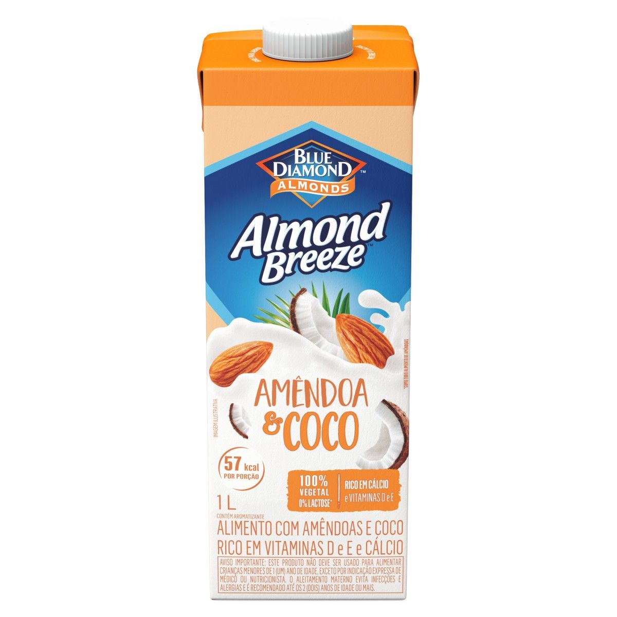 Alimento Almond Breeze com Amêndoas Coco 1l image number 0