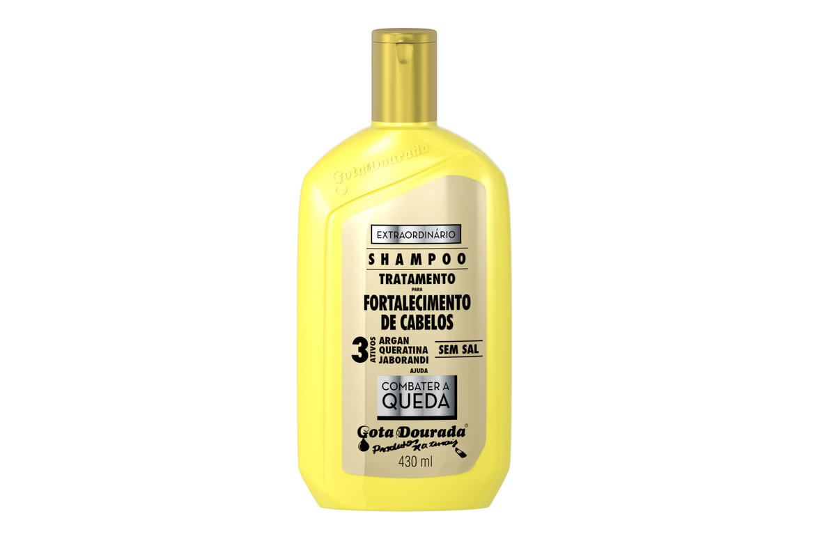Shampoo Gota Dourada Combate a Queda 430ml