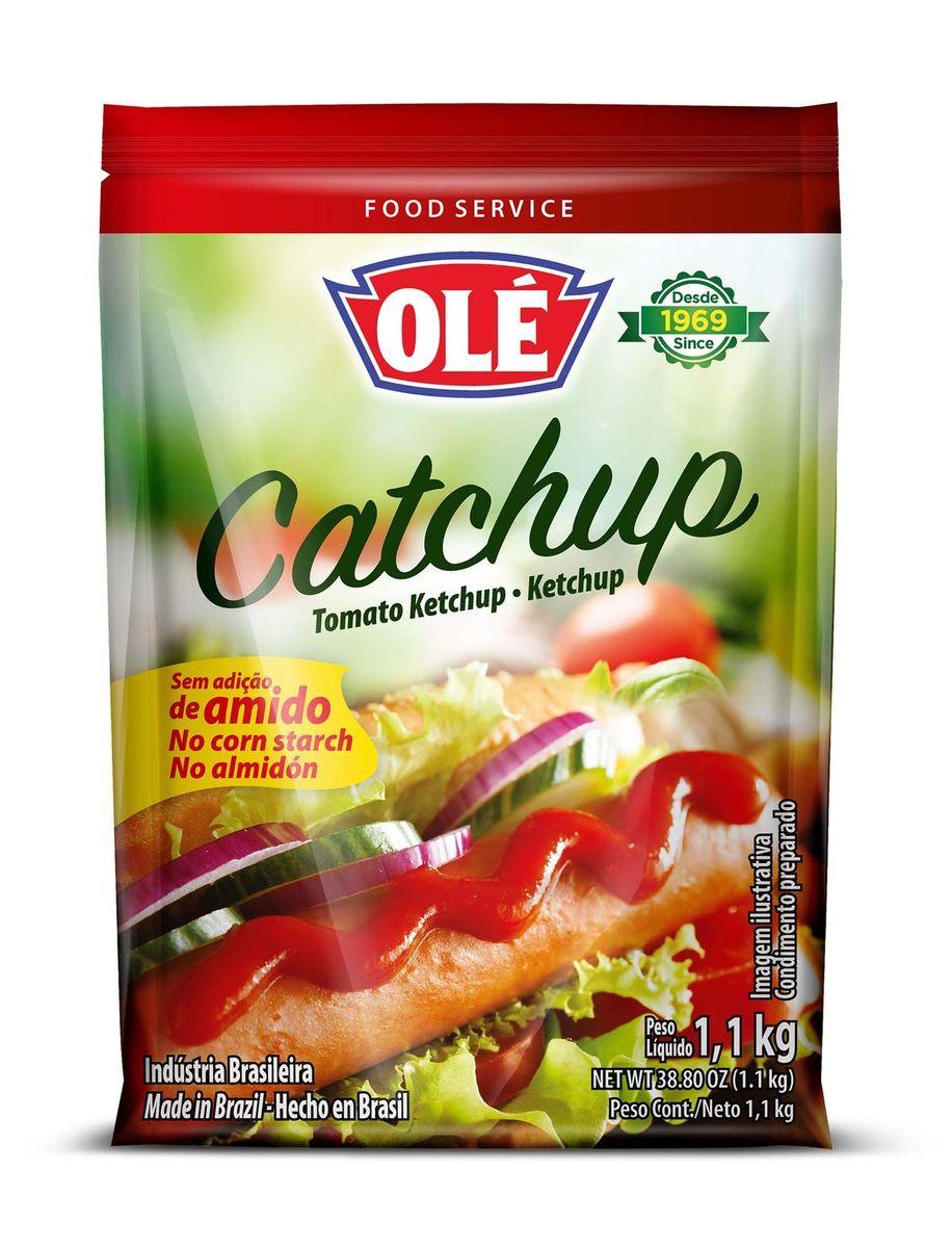 Catchup Olé Sachê 1,1kg