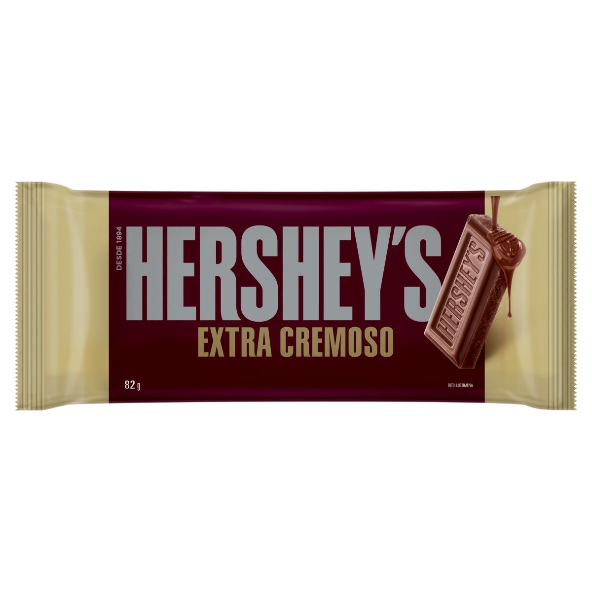 Chocolate Hershey's Extra Cremoso 82g image number 0