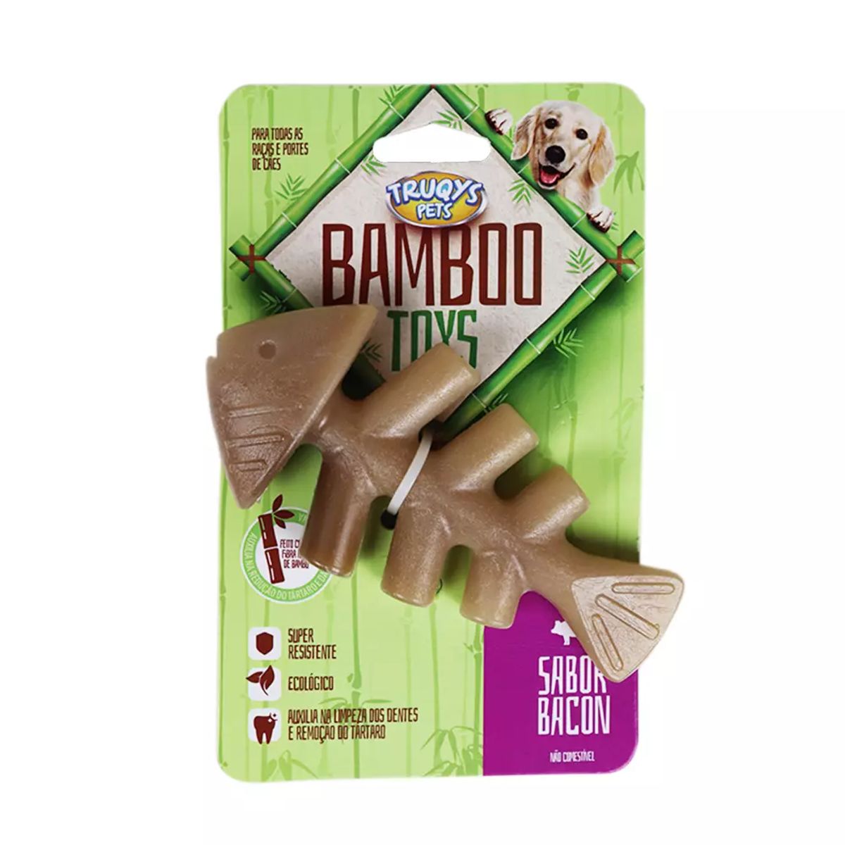 Brinquedo Truqys Pets Peixe Bamboo Toys Unidade