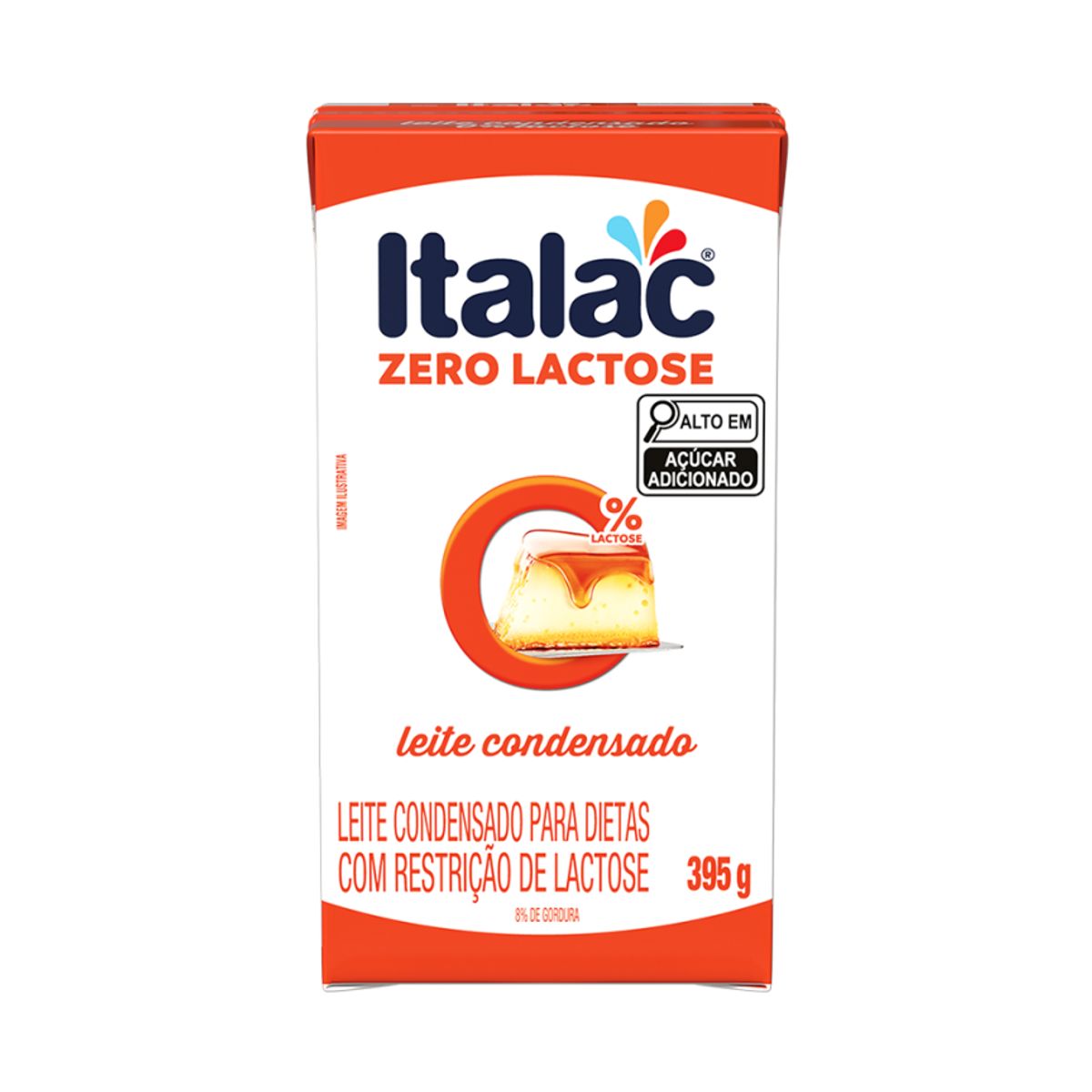 Leite Condensado Italac Zero Lactose 395g image number 0