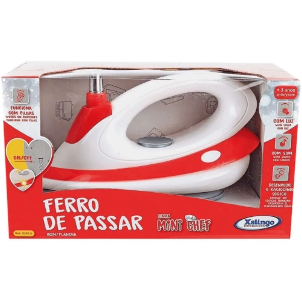 Brinquedo Xalingo Ferro de Passar Mini Chef Unidade image number 0