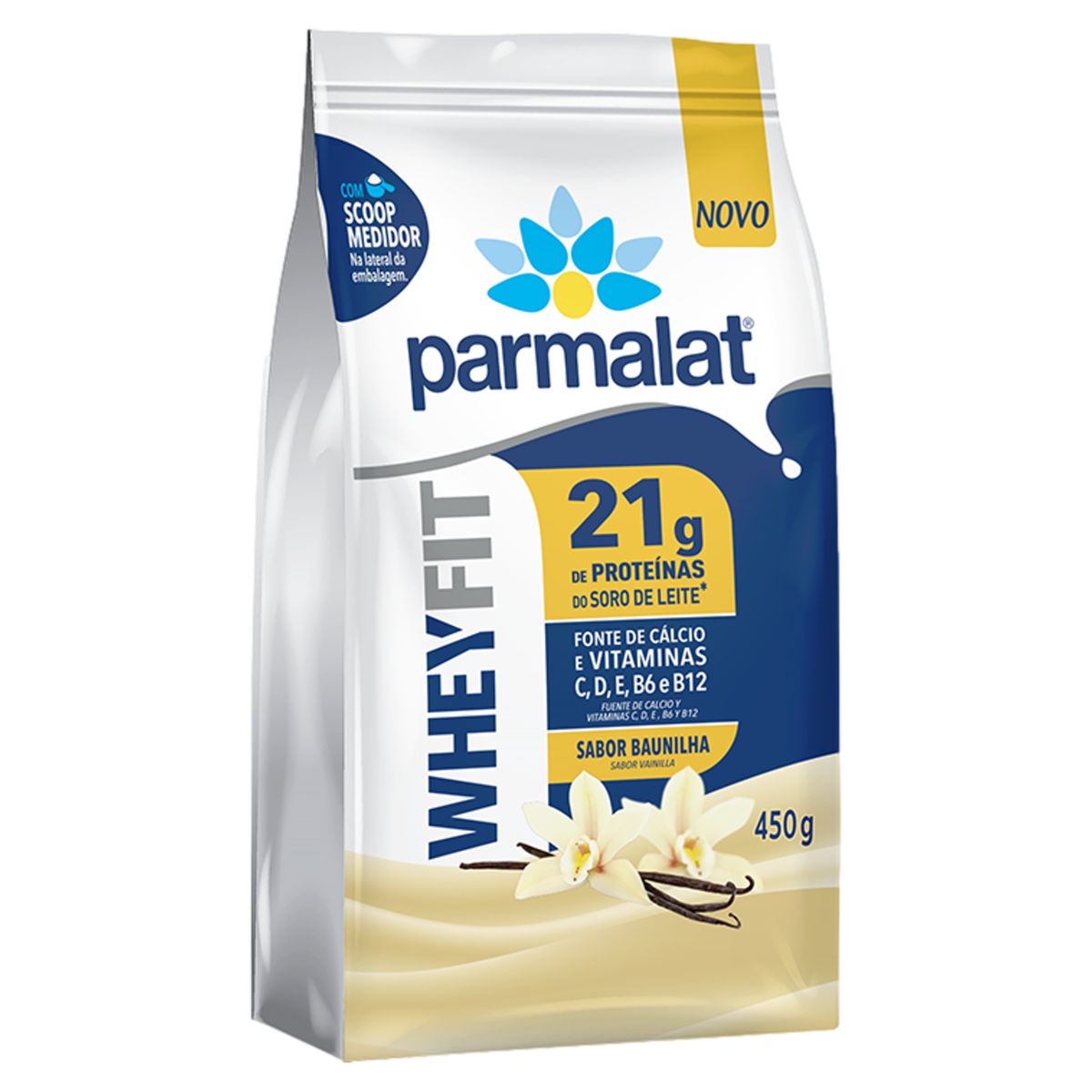 Suplemento Proteico Pó Parmalat Baunilha 450g