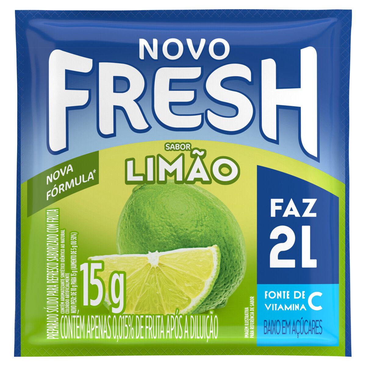 Refresco em Pó Fresh Limão Pacote 15g image number 0