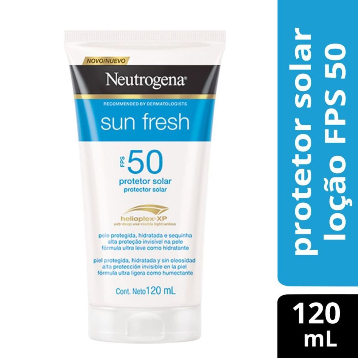 Protetor Solar Neutrogena Sun Fresh FPS 50 120ml image number 1