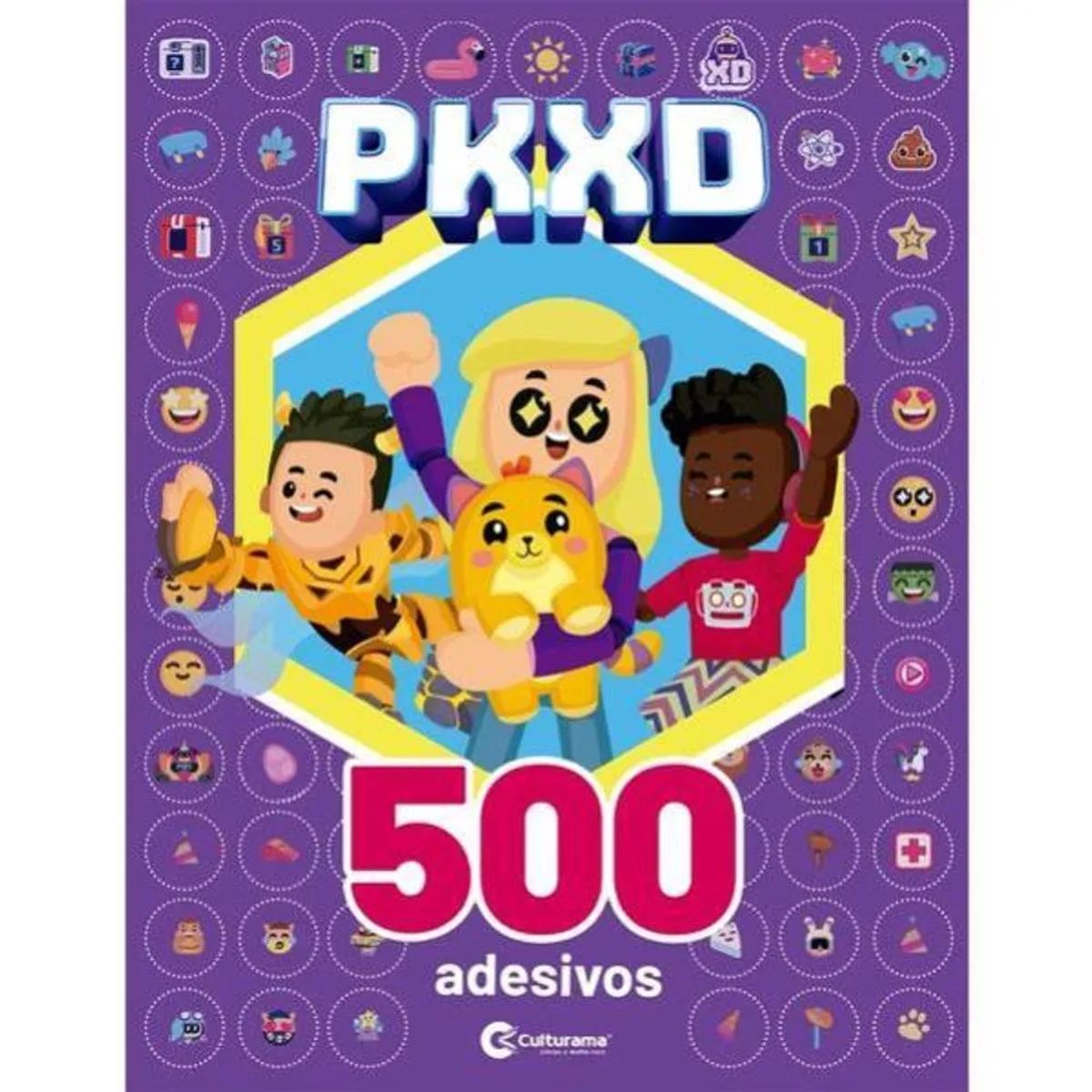 Kit Culturama PKXD com 500 Adesivos