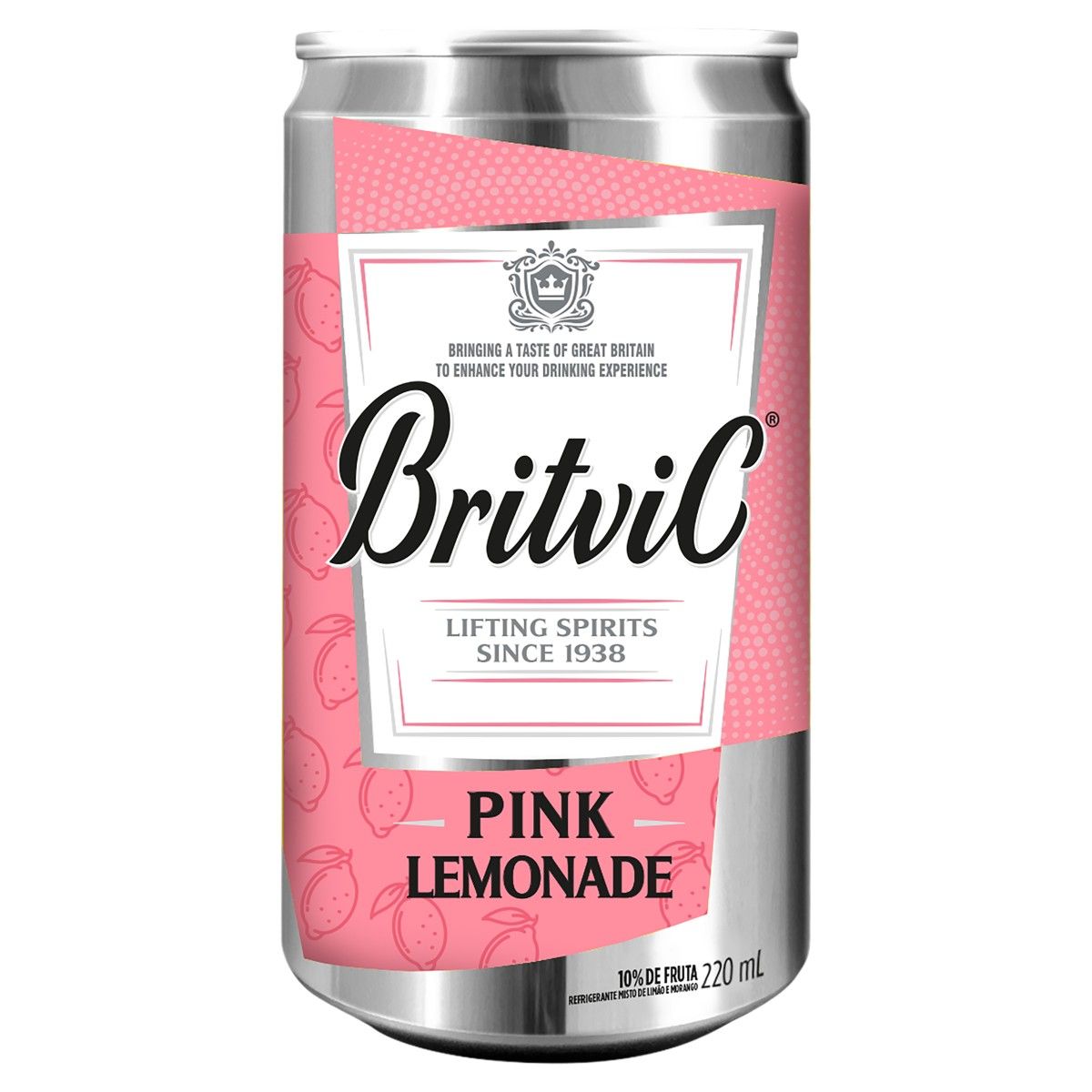 Refrigerante Britvic Sabor Pink Limonade Lata 220ml