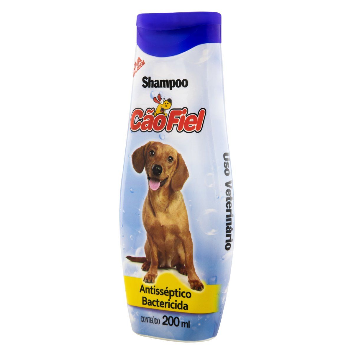 Shampoo para Cães Antisséptico e Bactericida Cão Fiel Frasco 200ml image number 2