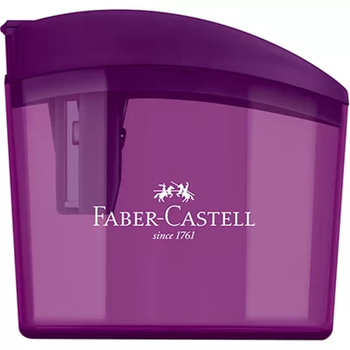 Apontador com Deposito Clickbox Faber-Castell Cores Sortidas image number 3