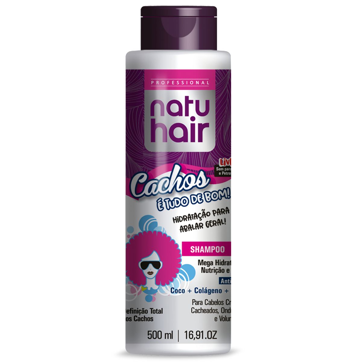 Shampoo Natu Hair Cachos É Tudo de Bom! 500ml
