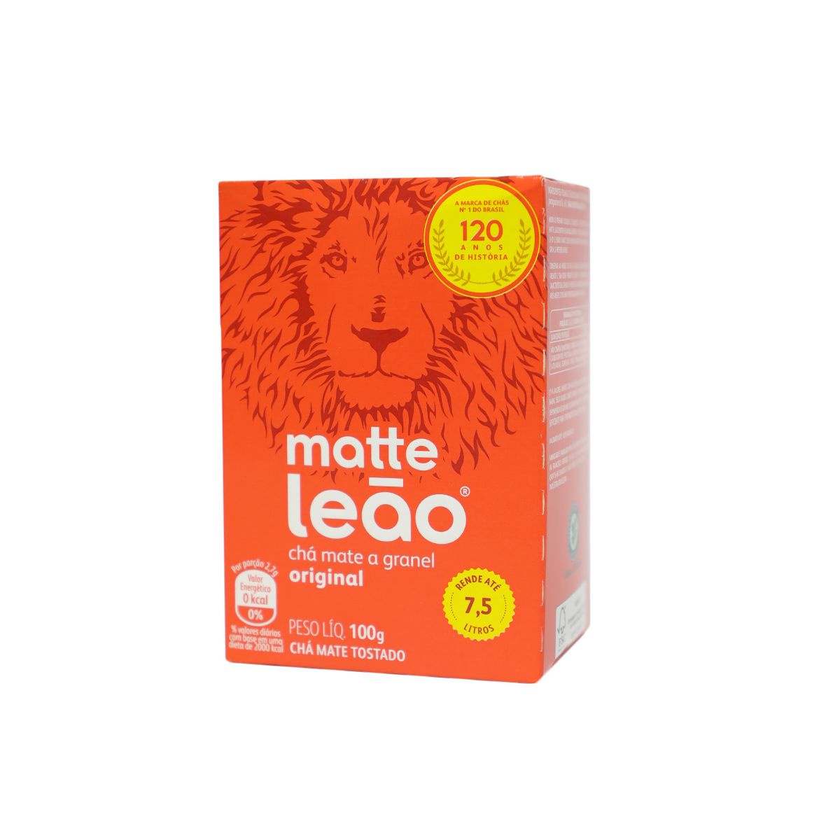 Chá Leão Sabor Matte Original 100g image number 2