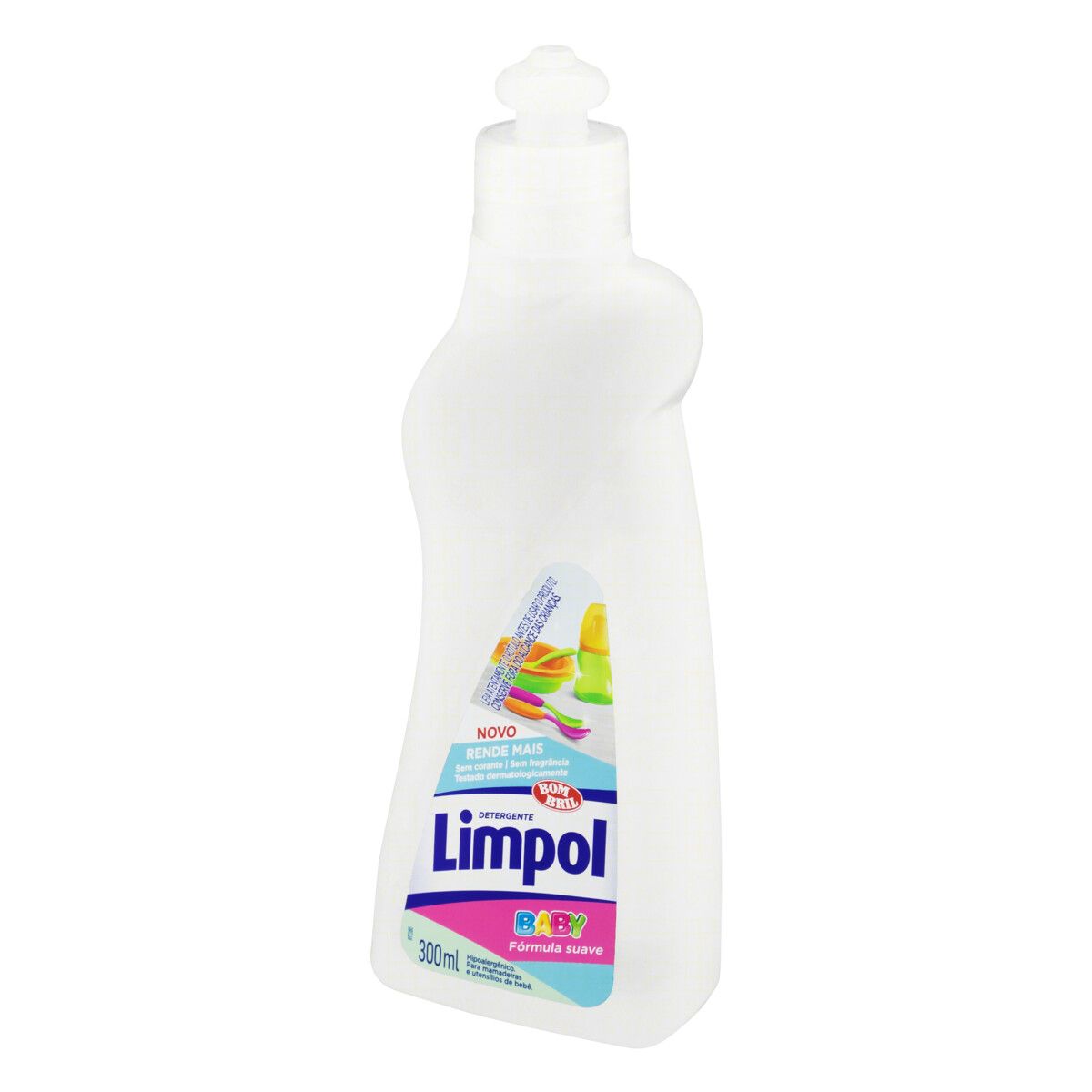 Detergente Líquido sem Fragrância Limpol Baby 300ml image number 2