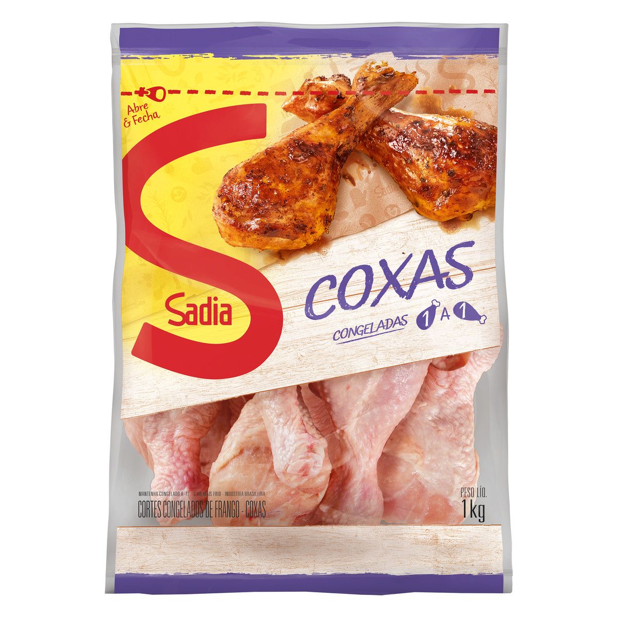 Coxa de Frango Congelado Sadia 1kg