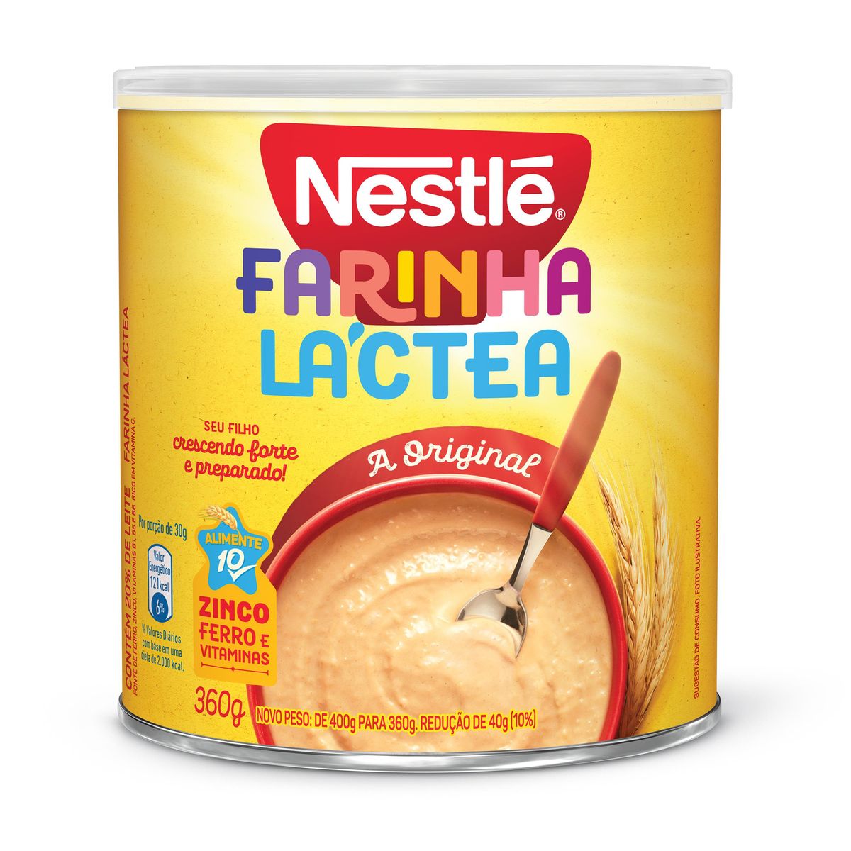 Farinha Láctea Nestlé Original Lata 360g