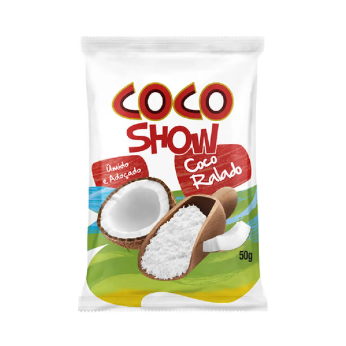 Coco Ralado Coco Show Fino Pacote 50g