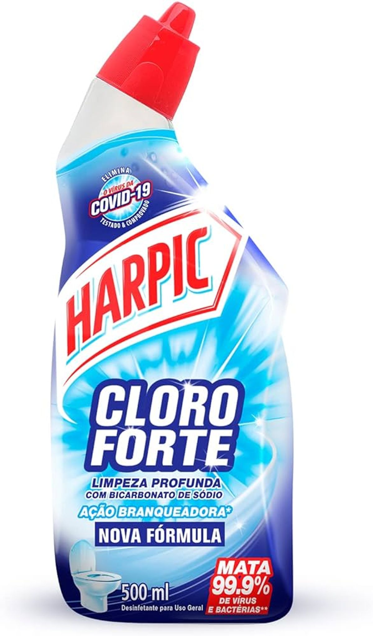 Desinfetante Líquido Harpic Cloro Forte 500ml
