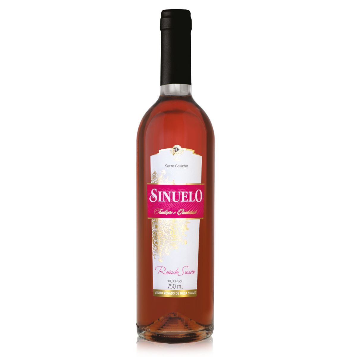 Vinho Rosado de Mesa Suave Sinuelo Garrafa 750ml image number 0