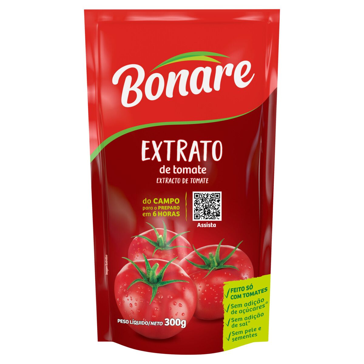 Extrato de Tomate Bonare Sachê 300g