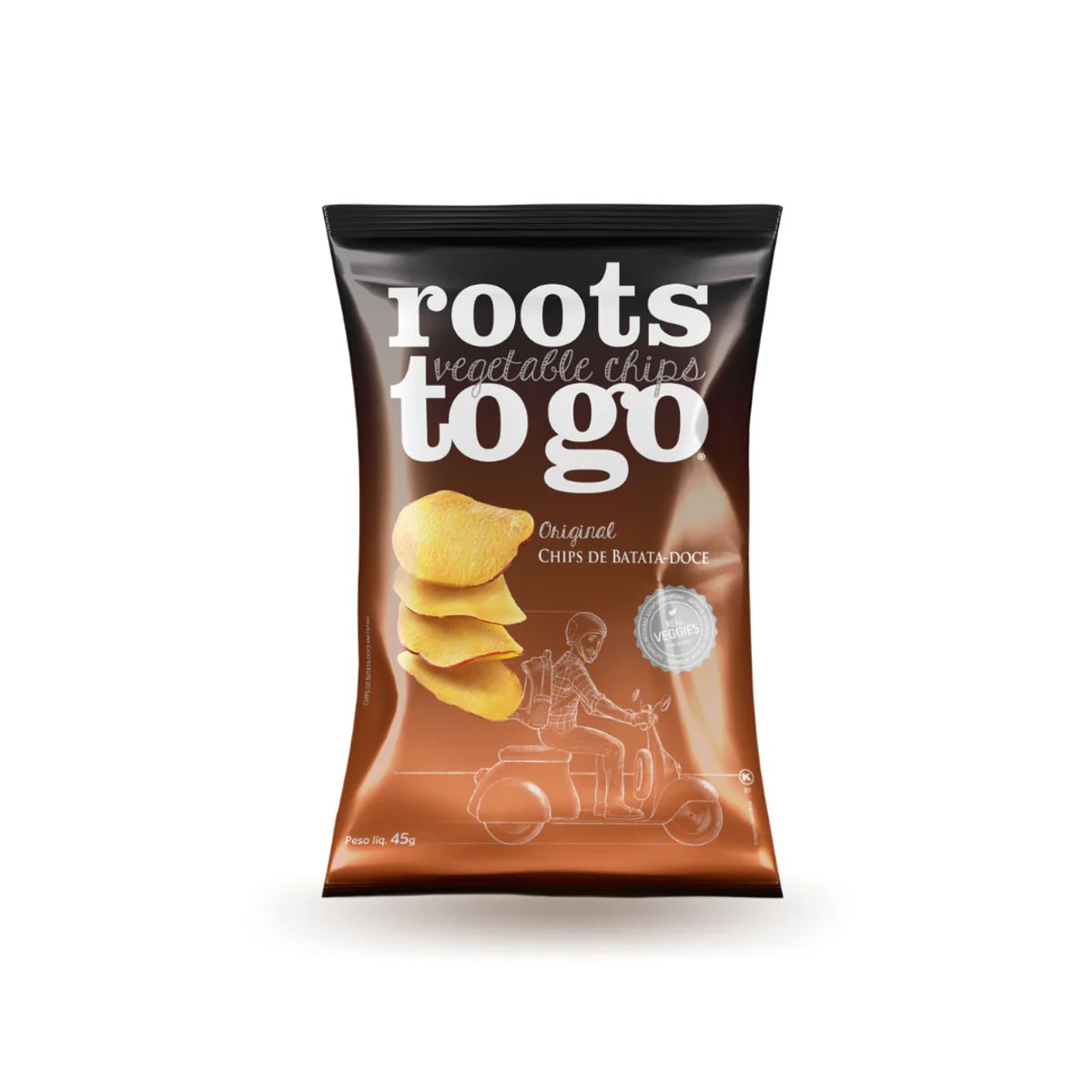 Chips de Batata-Doce Roots To Go 45g image number 0