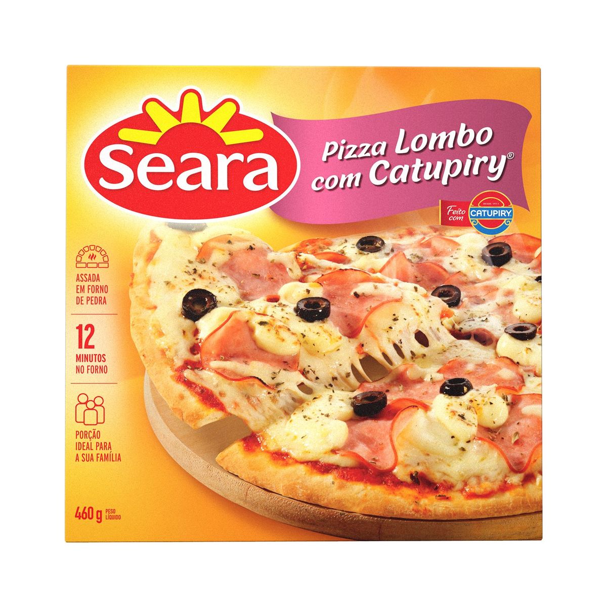 Pizza de Lombo com Catupiry® Seara 460g