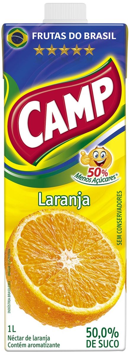 Néctar Camp Laranja 1L