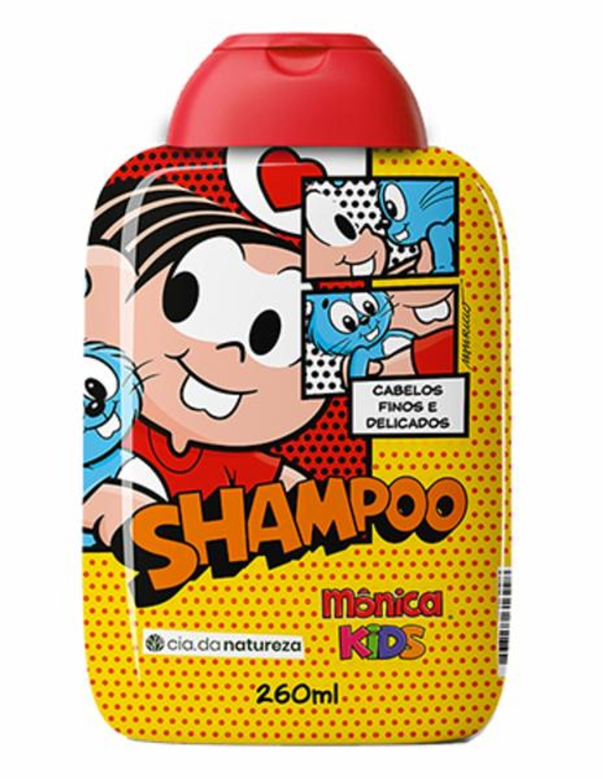 Shampoo Mônica Kids Cabelos Finos e Delicados 260ml image number 0