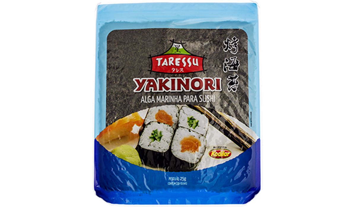 Alga Marinha para Sushi Taressu Yakinori