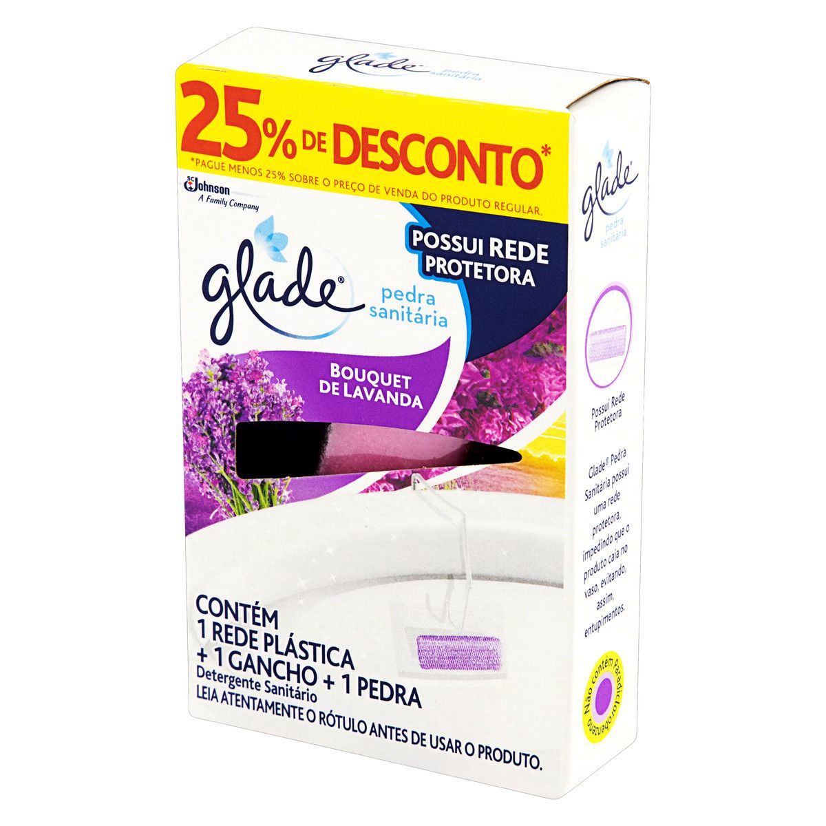 Detergente Sanitário Pato Pedra Bouquet de Lavanda Grátis 25% de Desconto image number 2