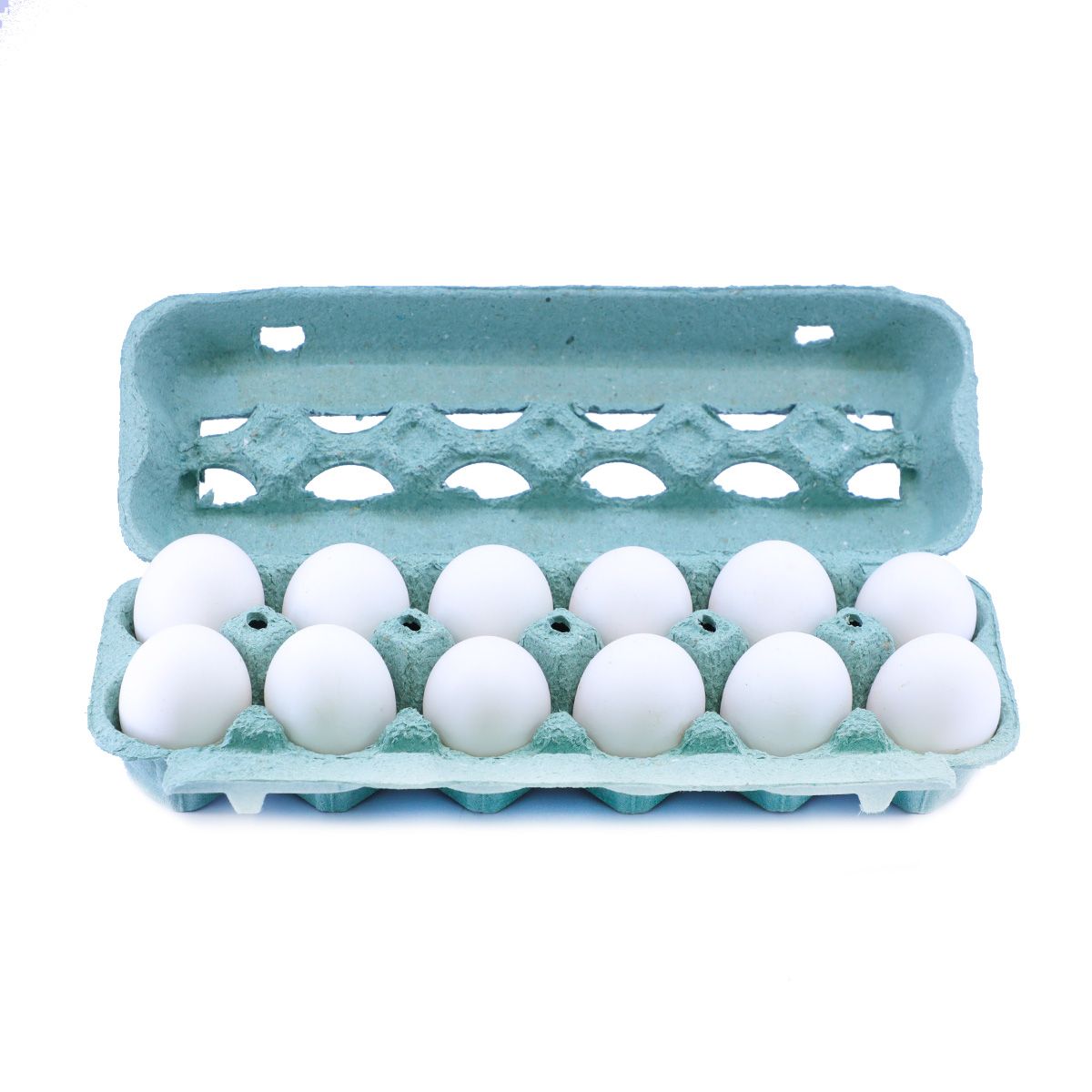 Ovos Branco Serra Dourada Cartela com 12 Unidades image number 1