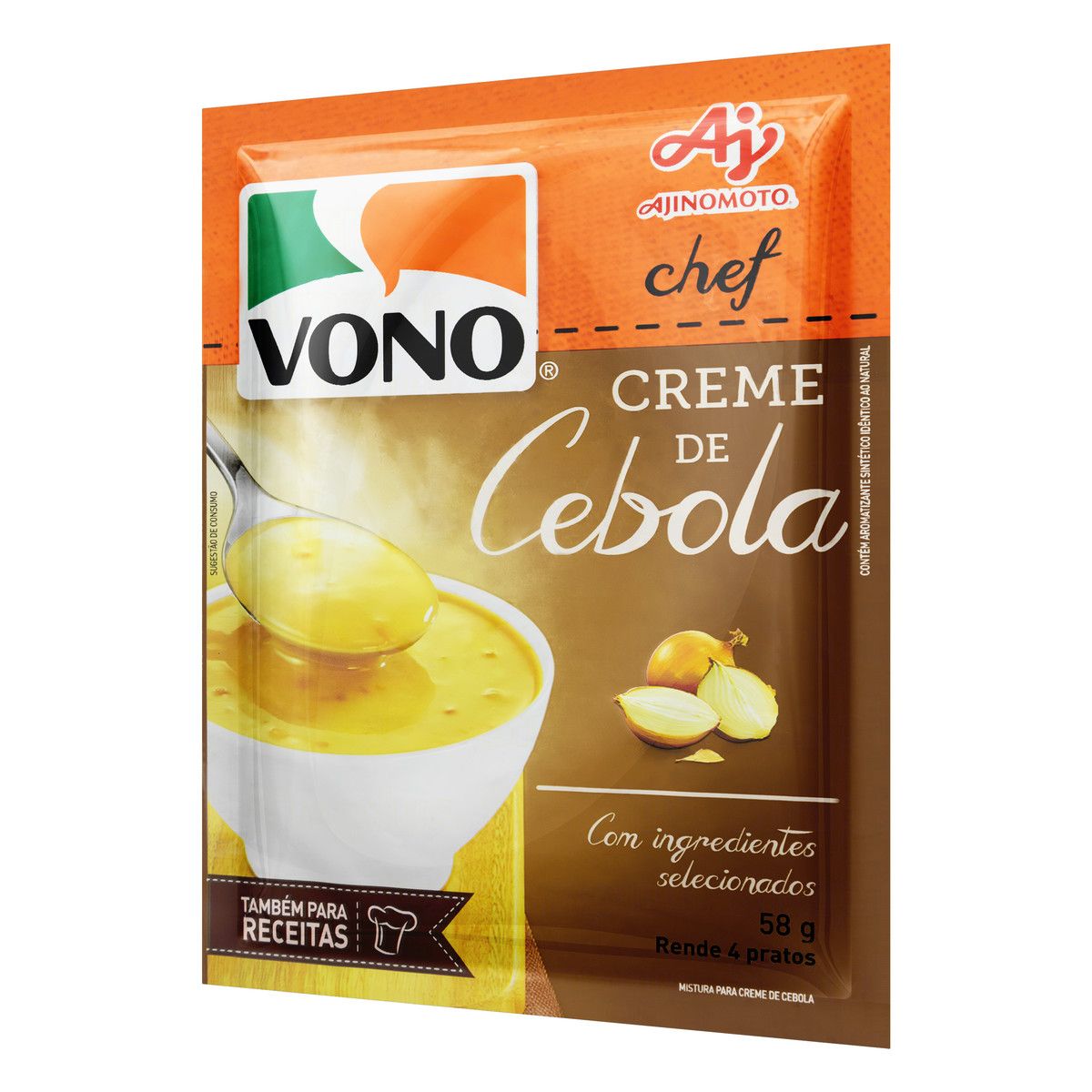 Creme Cebola Vono Chef Pacote 58g image number 2