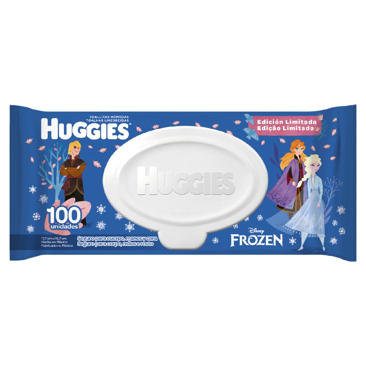 Toalhas Umedecidas Frozen Huggies Pacote 100 Unidades