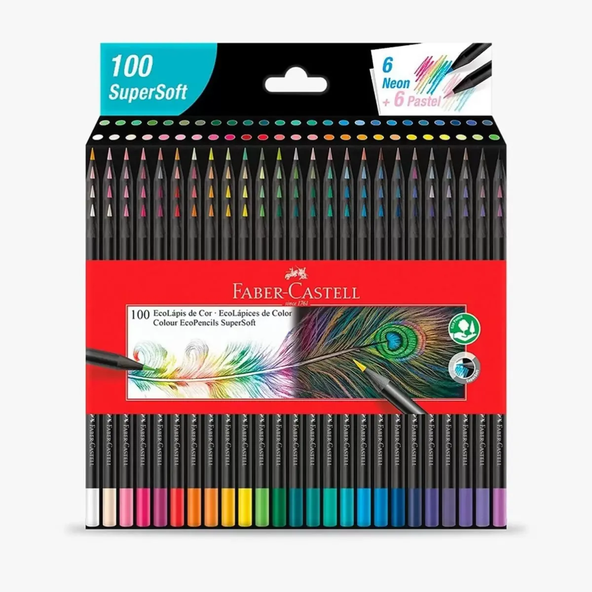 Ecolapis Faber Castell 100 Cores image number 0