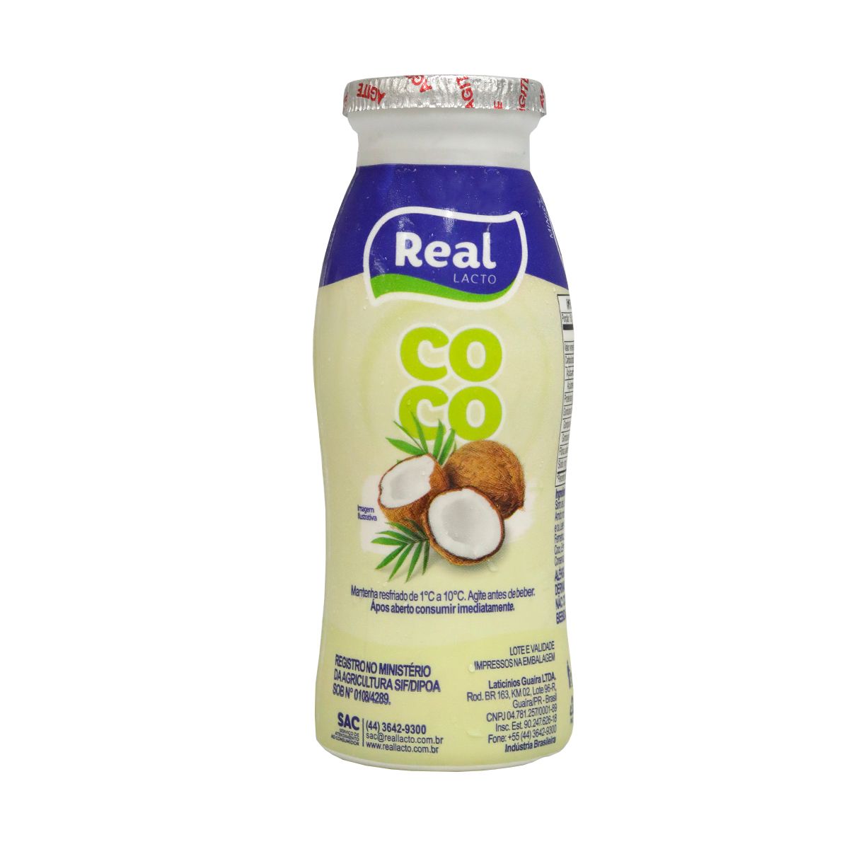 Bebida Láctea Fermentada Real Coco 150g