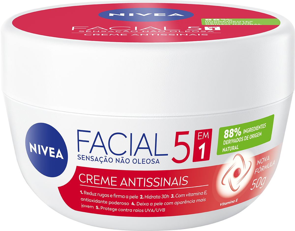 Creme Facial Nivea Antissinais 50g