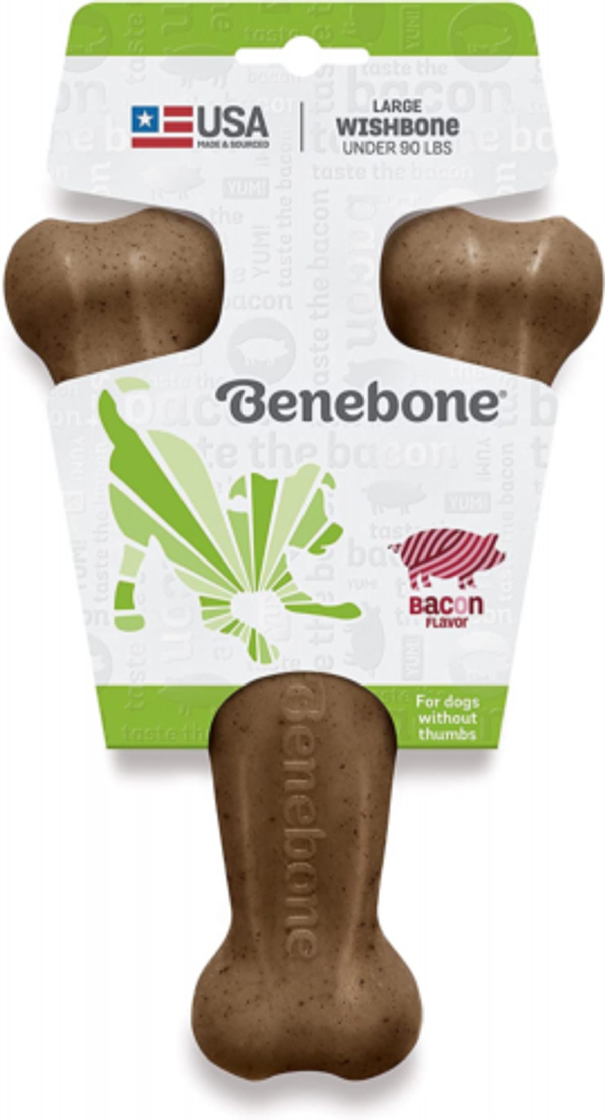 Brinquedo Benebone Wishbone Bacon G