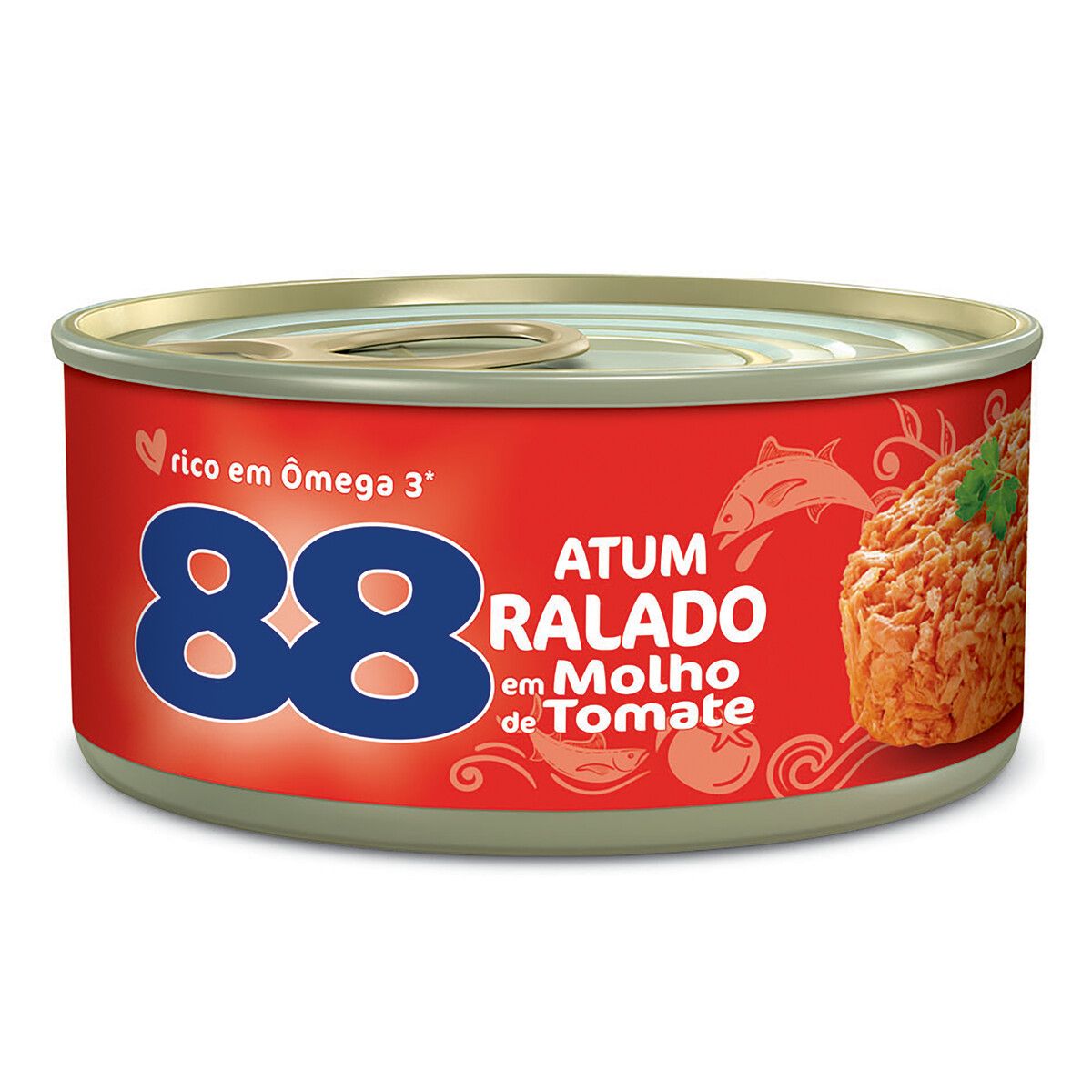 Atum 88 Ralado em Molho de TomateLata 140g