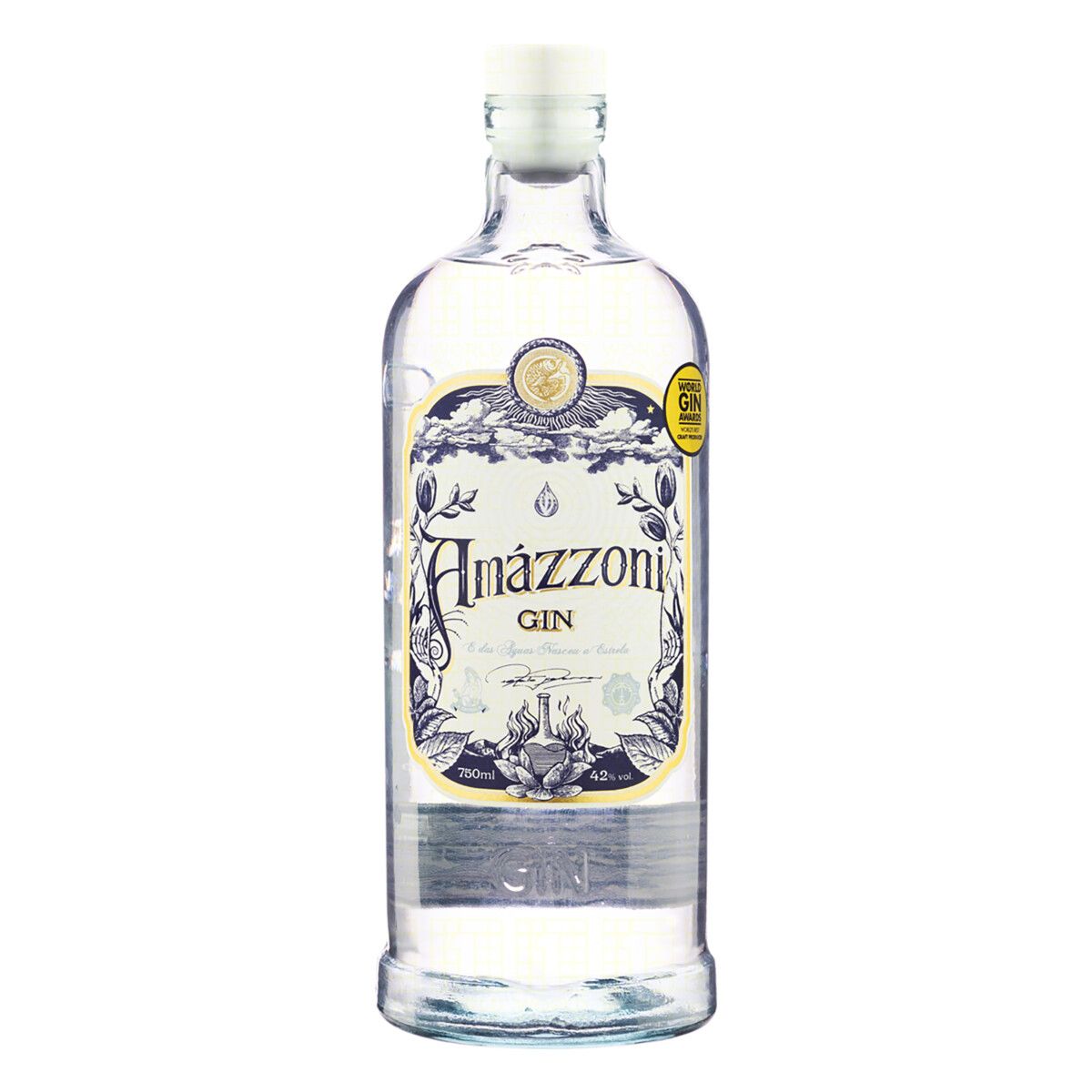 Gin Amázzoni Garrafa 750ml