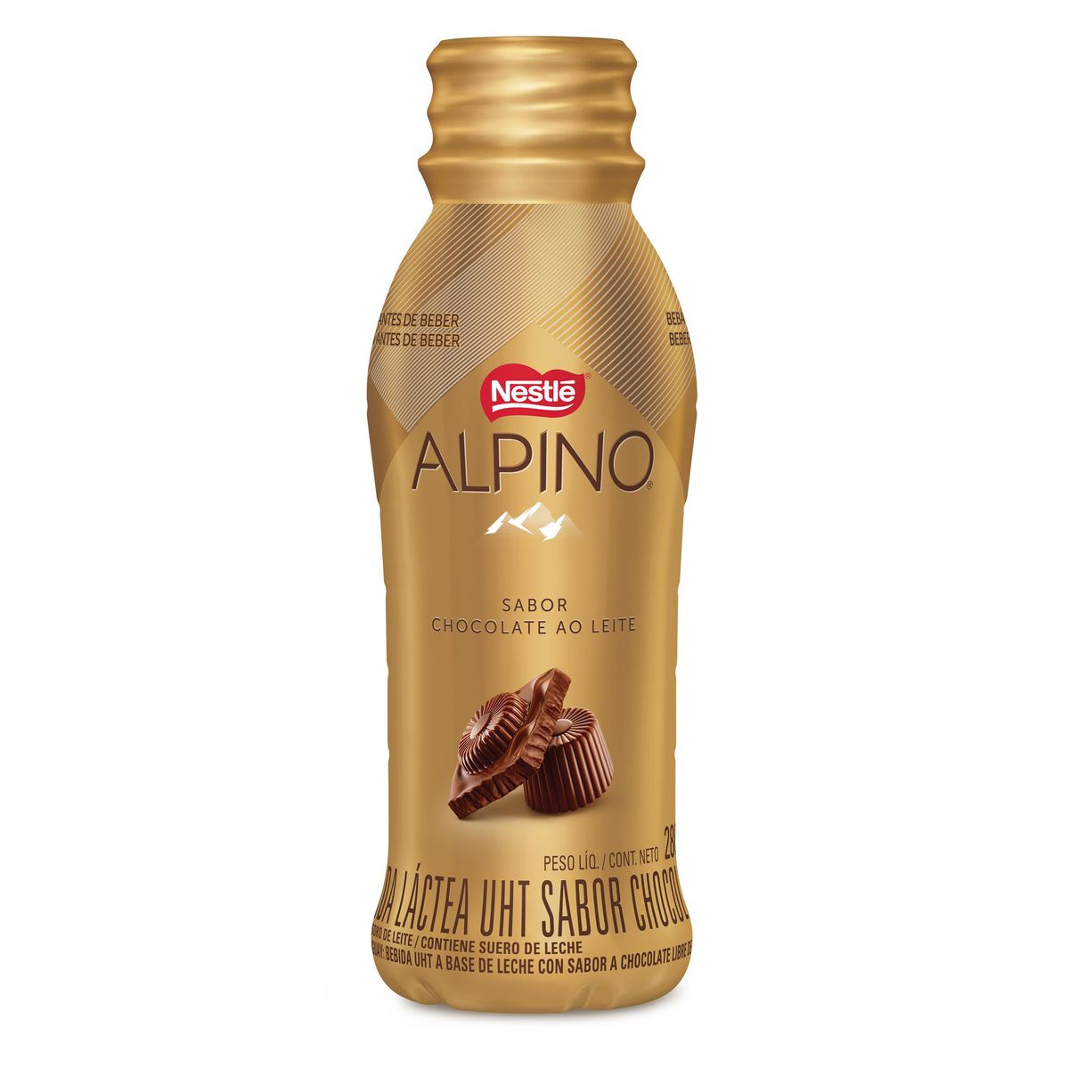 Bebida Láctea Alpino Chocolate ao Leite 280ml image number 0