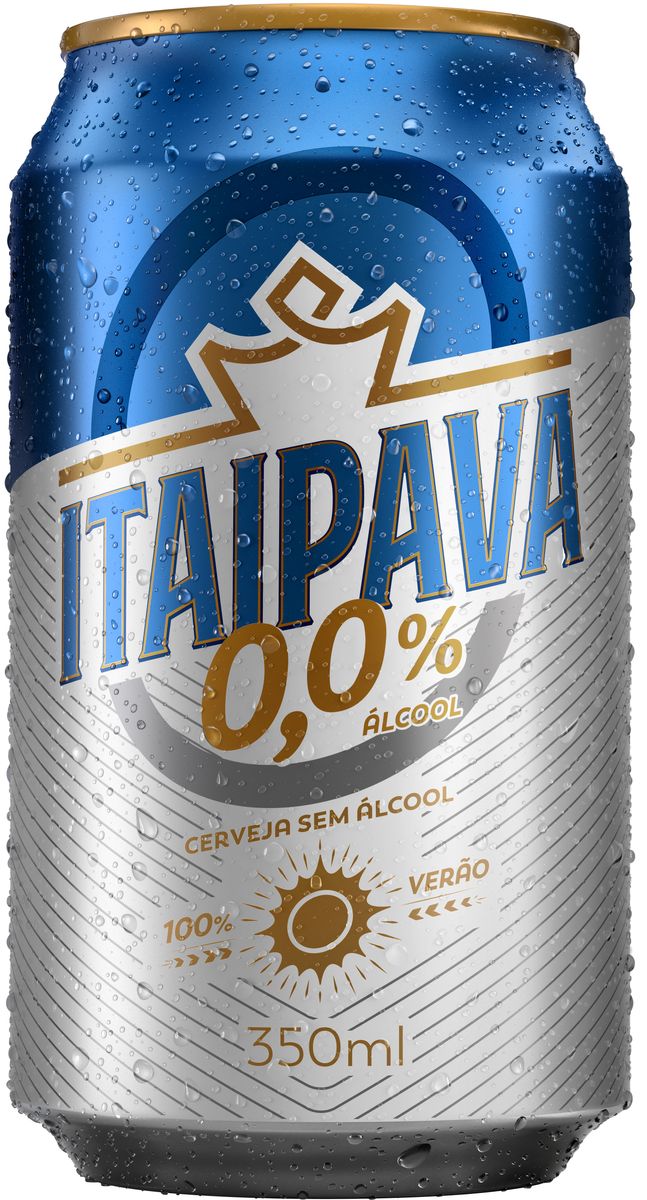 Cerveja Pilsen Zero Álcool Itaipava Lata 350ml image number 0