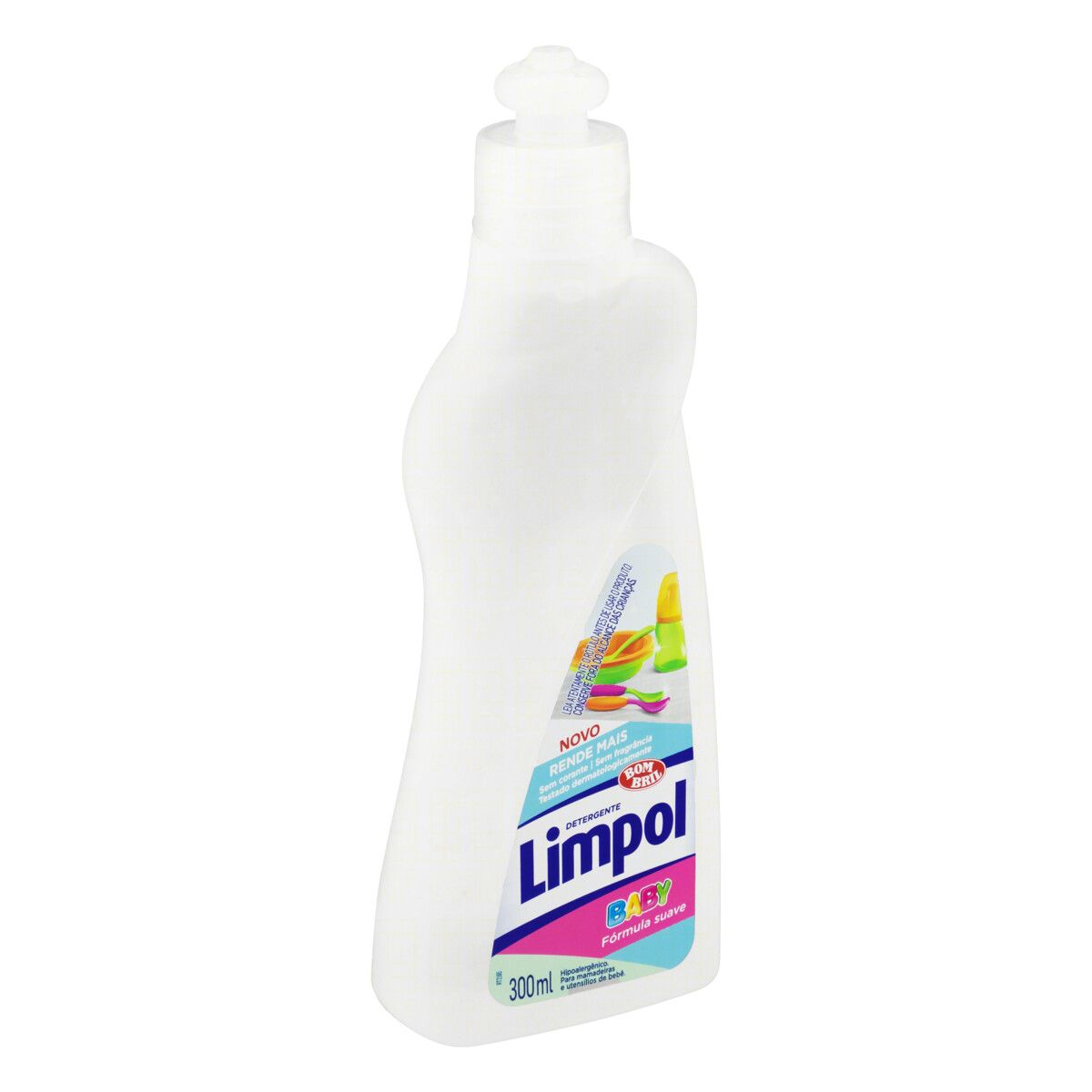 Detergente Líquido sem Fragrância Limpol Baby 300ml image number 3