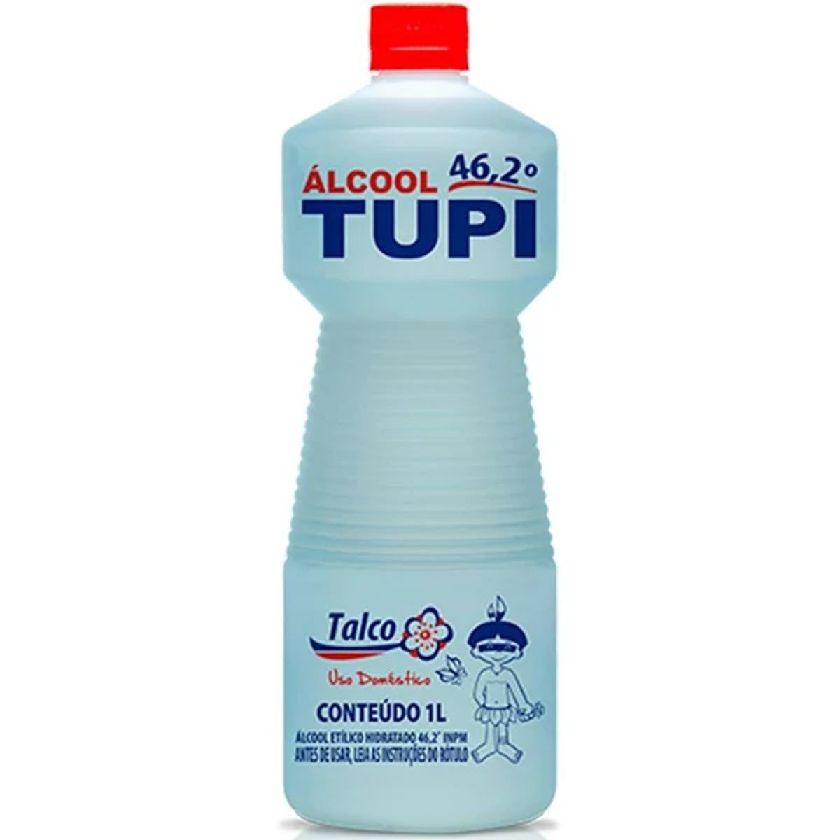 Álcool Líquido Tupi Talco 46,2º 1L